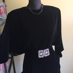 🔪1980 does 1940 velvet dress🔪